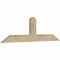 Ekena Millwork Portland Rough Sawn Timber Gable Bracket, Douglas Fir, 48"W x 14"H x 2"D x 4"F, 7/12 Pitch GBW048X14X0204POR00RDF - alternate 3